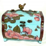 Cherry Blossoms Jewelry Box