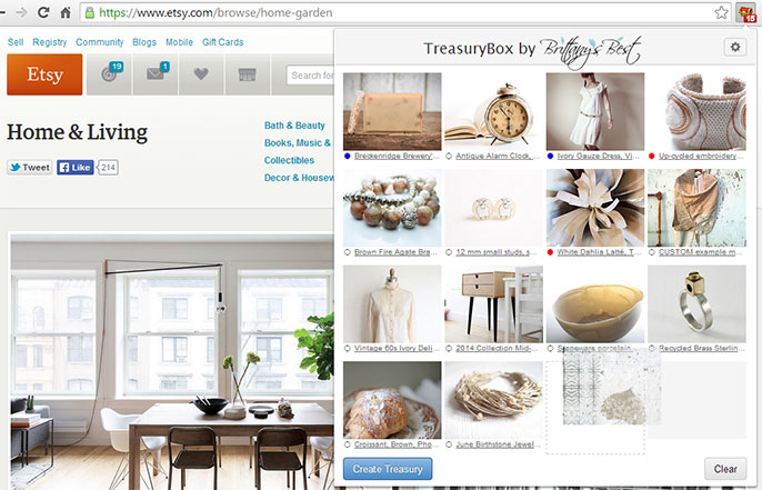 TreasuryBox - Etsy Treasuries Made Easy - Brittany's Best